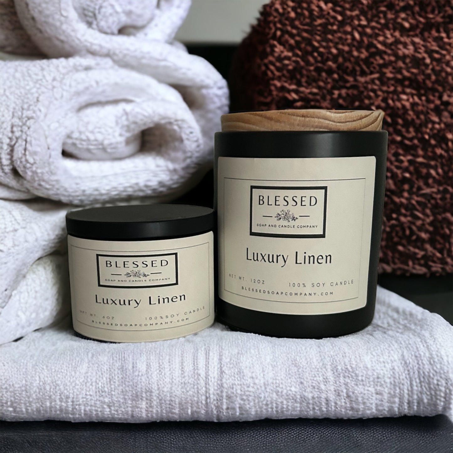 Luxury Linen Candle