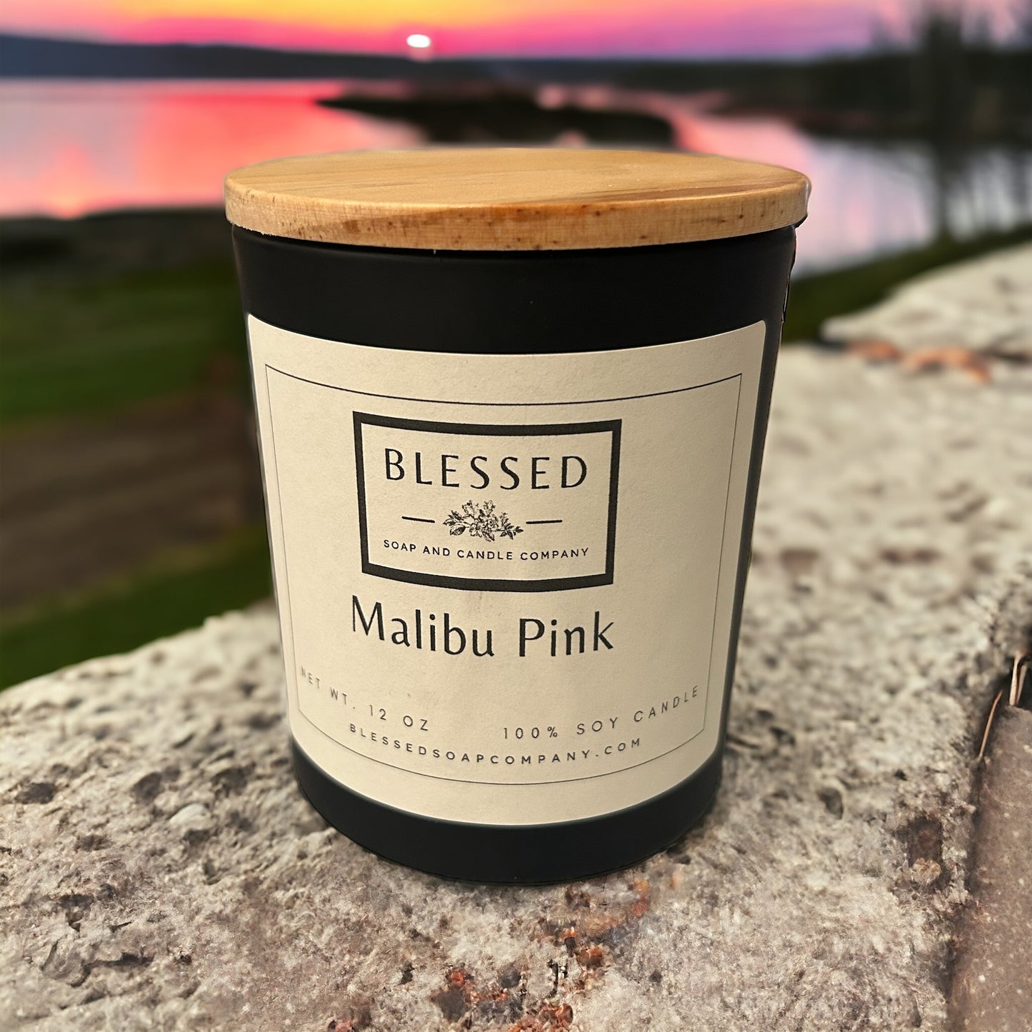 Malibu Pink Candle
