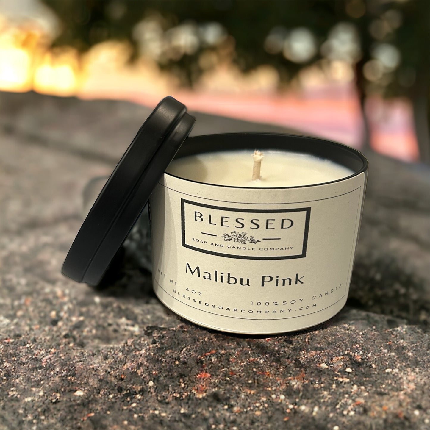 Malibu Pink Candle