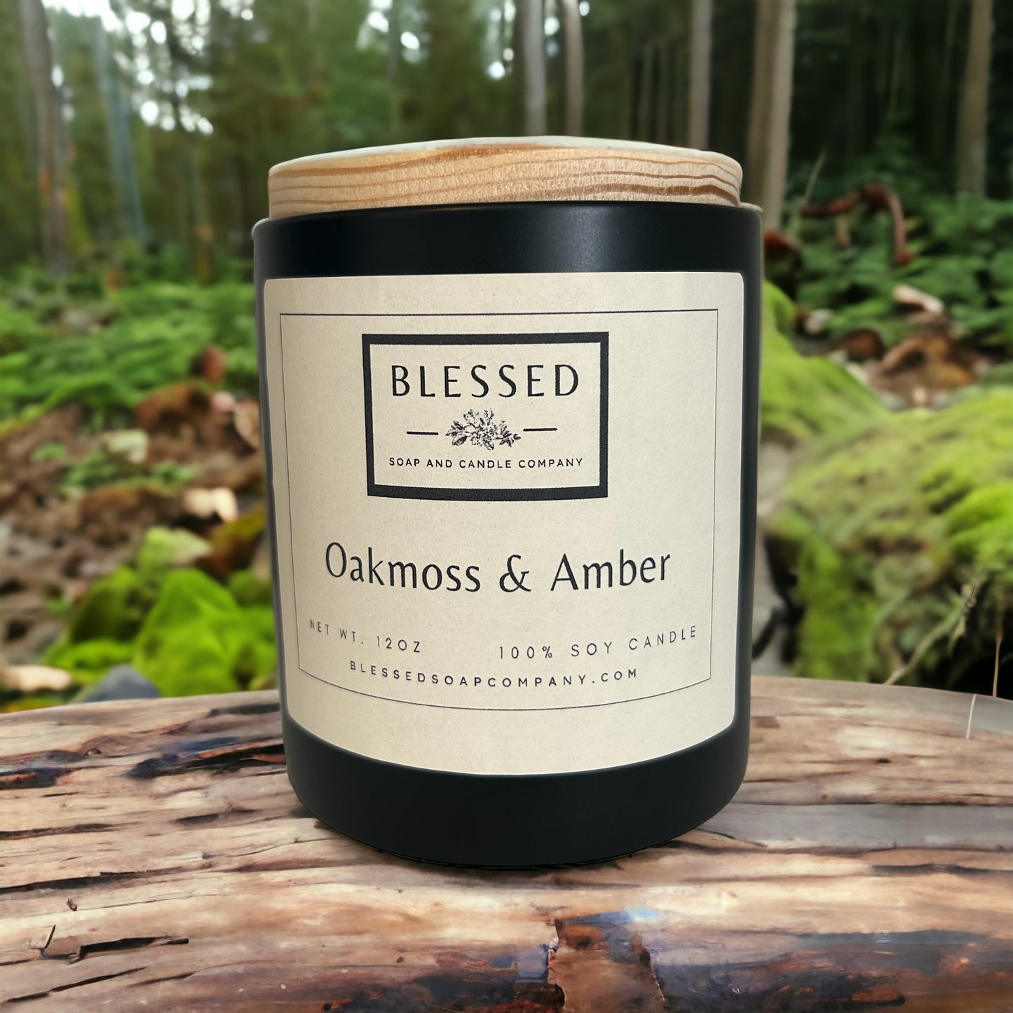 Oakmoss & Amber Candle