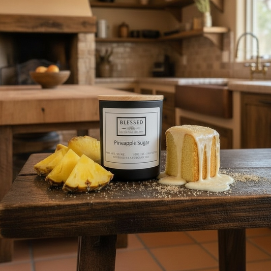 Pineapple Sugar Candle
