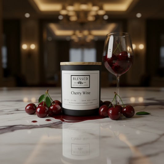 Cherry Wine Candle