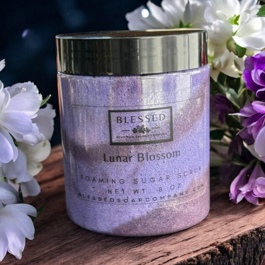 Lunar Blossom Foaming Sugar Scrub