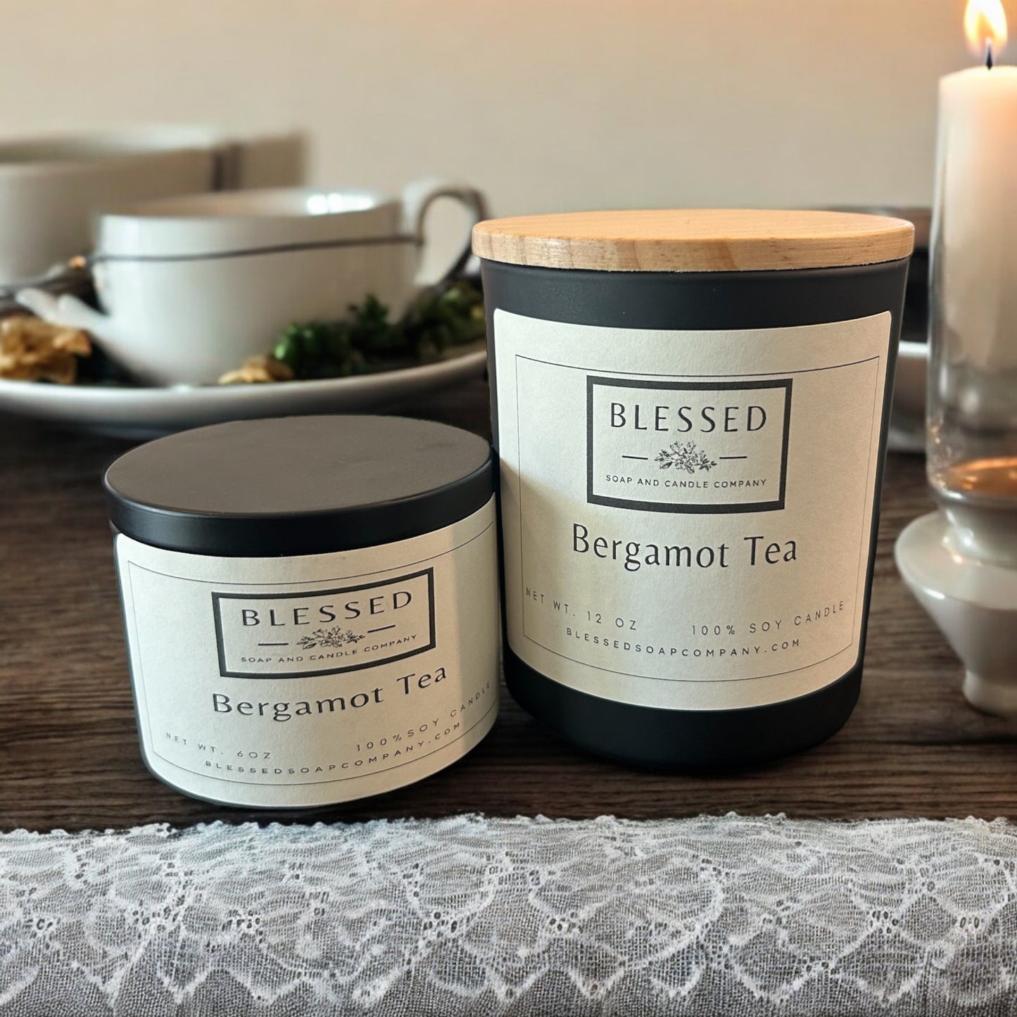 Bergamot Tea Candle