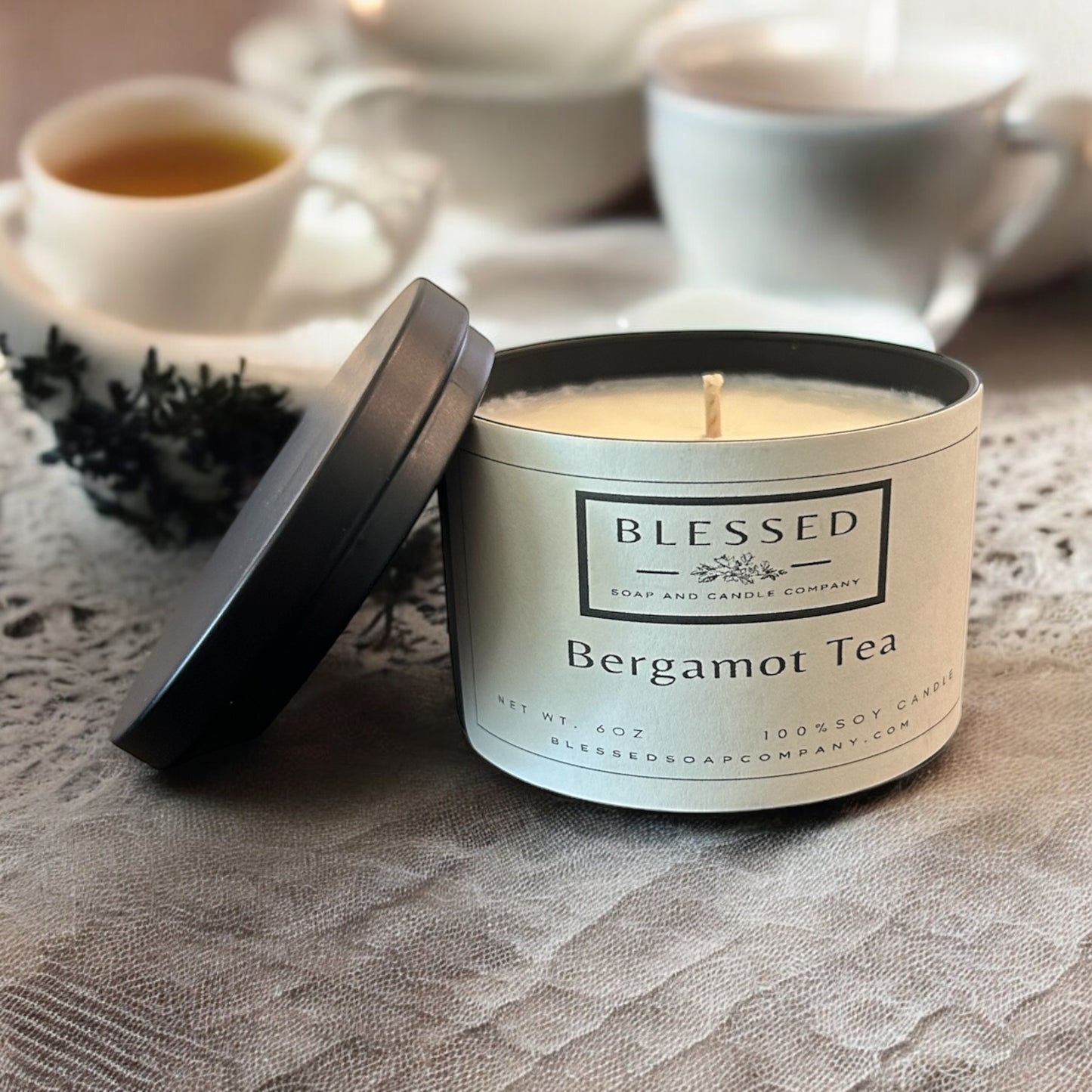 Bergamot Tea Candle