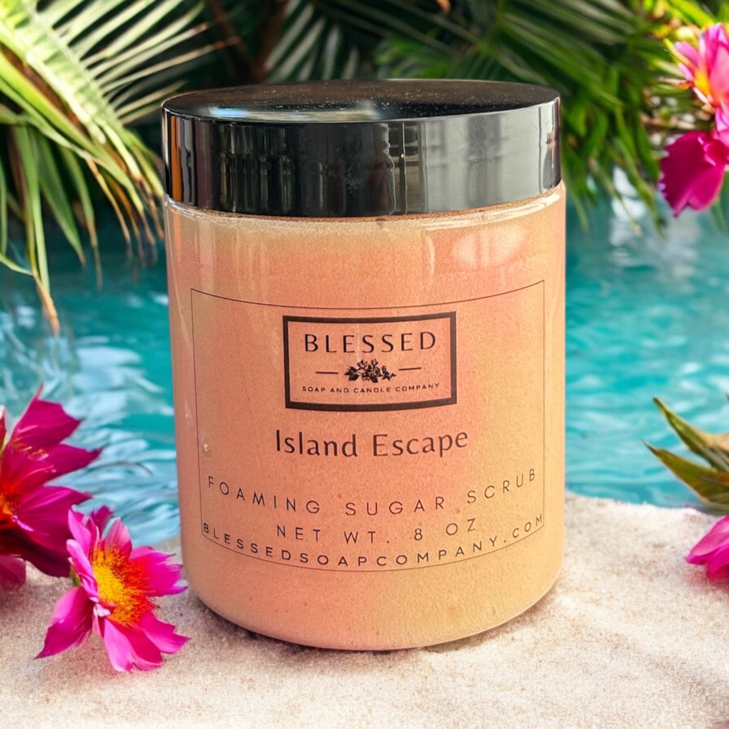 Island Escape Foaming Sugar Scrub