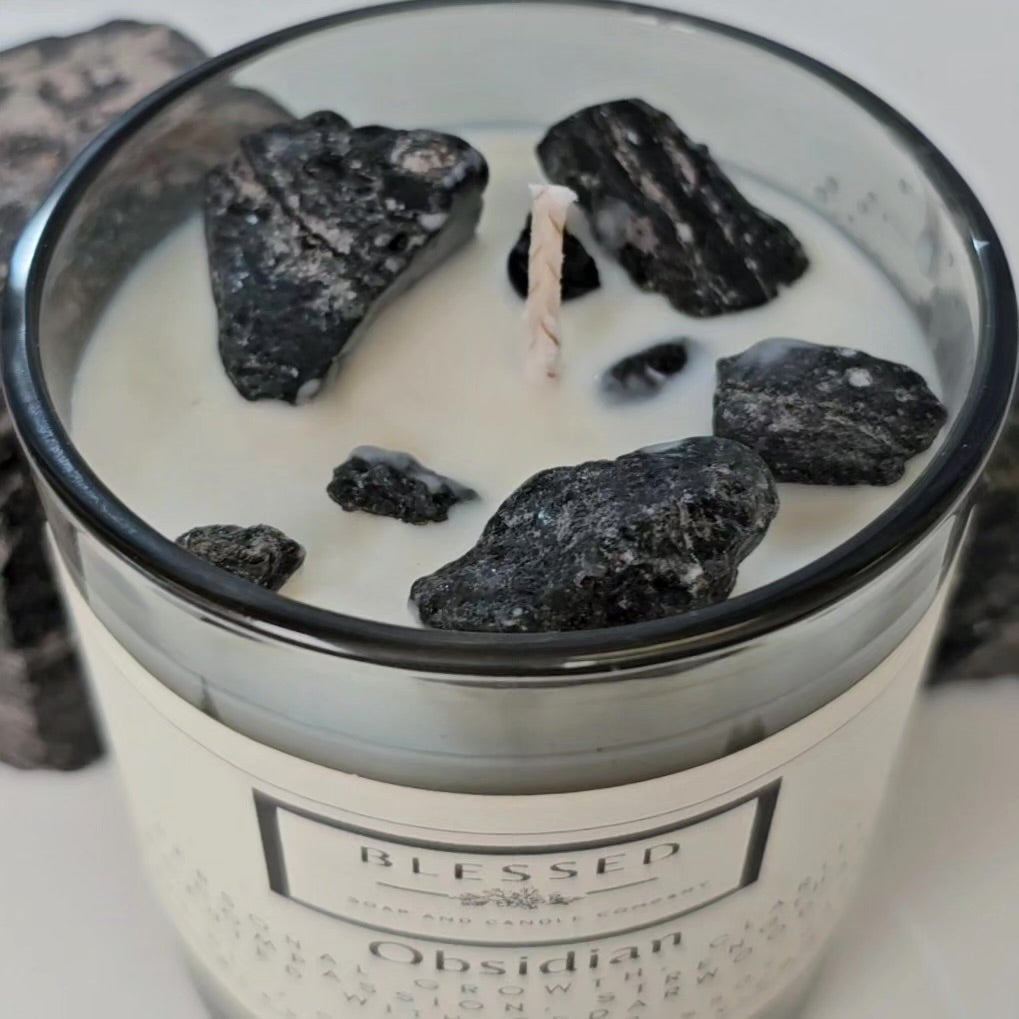 Obsidian Candle