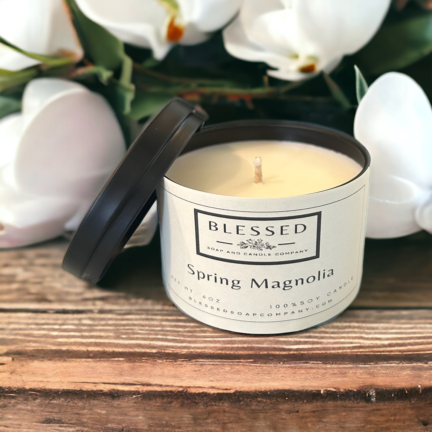 Spring Magnolia Candle